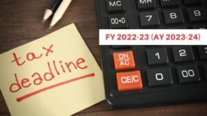 the ITR filing deadline