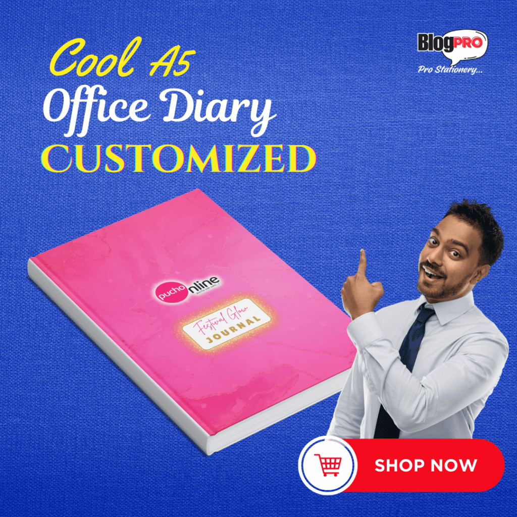 customized business diary